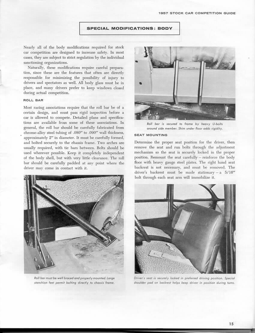1957 Chevrolet Stock Car Guide Page 6